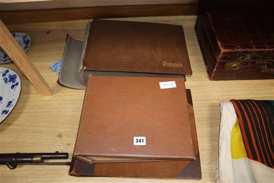 Three photograph albums